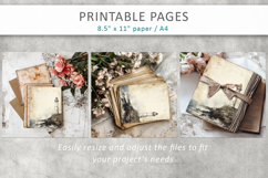 lighthouse junk journal, vintage sea paper Product Image 8