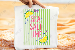 Sea Salt Lime Summer SVG PNG Product Image 2