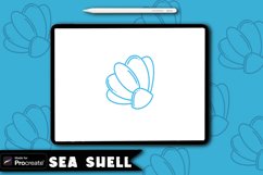 Mini Beach Procreate Stamp Brush Set Product Image 3