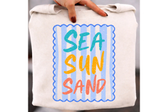 Sea Sun Sand Summer Sublimation PNG, Beach Design Product Image 2