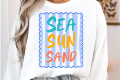 Sea Sun Sand Summer Sublimation PNG, Beach Design Product Image 4