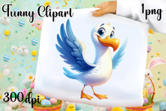 Watercolor Seabirds Clipart| Nautical Birds PNG Product Image 1