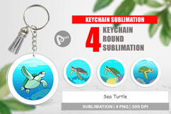 Keychain Sea Turtle Product Image 1