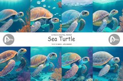 Sea Turtle | Digital Paper Product Image 3