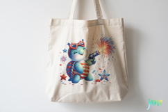 Sea Turtle 4th of July Clipart Product Image 4