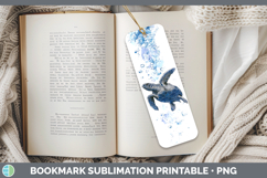 GorgeousSea Turtle Sketch Bookmark design.