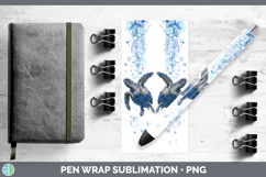 GorgeousSea Turtle Sketch Pen Wrap design.
