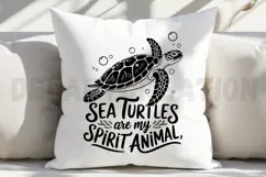 Sea Turtles are My Spirit Animal SVG Product Image 2