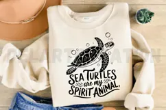 Sea Turtles are My Spirit Animal SVG Product Image 3