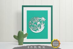 Sea You at The Beach Papercut Product Image 2