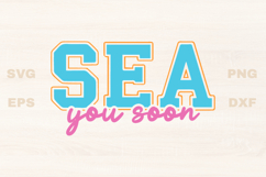 Sea you Soon Sports SVG Product Image 1