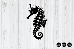 Seahorse SVG, Ocean Animal SVG Product Image 1