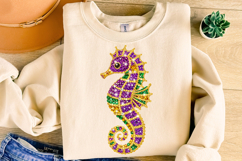Mardi Gras PNG Seahorse, Fleur De Lis PNG, Fat Tuesday PNG Product Image 4