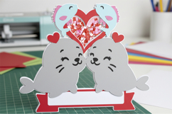 Seal Love topper 3D SVG Product Image 4