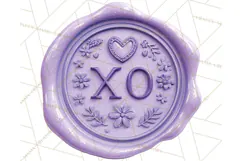 Valentine Wax Seal PNG, Cupid Hearts Clipart Product Image 2