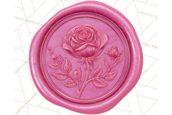 Valentine Wax Seal PNG, Cupid Hearts Clipart Product Image 5
