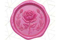 Valentine Wax Seal PNG, Cupid Hearts Clipart Product Image 2