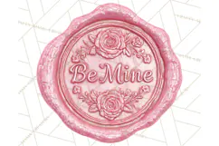 Valentine Wax Seal PNG, Cupid Hearts Clipart Product Image 3
