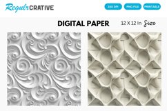 3D Seamless Digital Paper Product Image 1