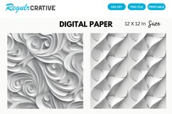 3D Seamless Digital Paper Product Image 1