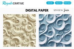 3D Seamless Digital Paper Product Image 1