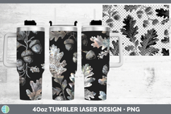 GorgeousSeamless Autumn Laser 40oz Tumbler design.