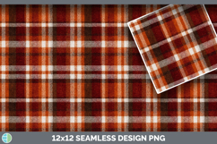 GorgeousSeamless Autumn Flannel Textured Background Papers design.