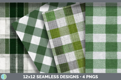 GorgeousSeamless Autumn Flannel Textured Background Papers design.