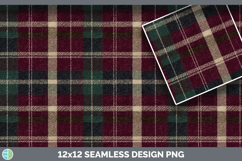GorgeousSeamless Autumn Flannel Textured Background Papers design.