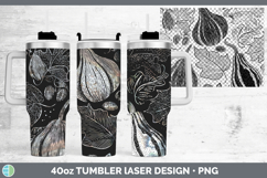 GorgeousSeamless Autumn Laser 40oz Tumbler design.