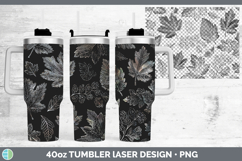GorgeousSeamless Autumn Laser 40oz Tumbler design.