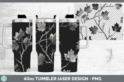 GorgeousSeamless Autumn Laser 40oz Tumbler design.