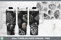 GorgeousSeamless Autumn Laser 40oz Tumbler design.