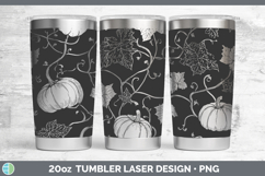 GorgeousSeamless Autumn Laser 20oz Tumbler design.