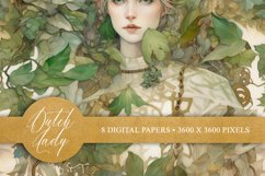 Seamless Celtic Fairytale Wallpapers - Seamless Patterns Product Image 3