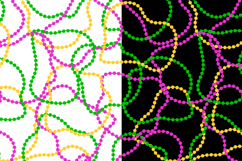 Seamless background beads Mardi Gras backdrop Pattern Product Image 2