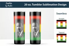 Seamless juneteenth Photo Tumbler Wraps