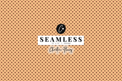 Seamless Brown Dots Digital Paper Product Image 1