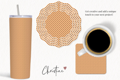 Seamless Brown Dots Digital Paper Product Image 3