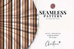 Seamless Brown Striped Digital Paper Product Image 2