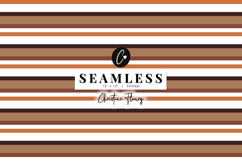 Seamless Brown Striped Digital Paper Product Image 1