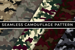 5 high-quality seamless camouflage patterns Product Image 1