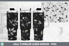 GorgeousSeamless Christmas Laser 40oz Tumbler design.