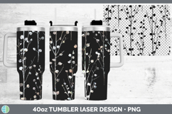 GorgeousSeamless Christmas Laser 40oz Tumbler design.