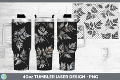 GorgeousSeamless Christmas Laser 40oz Tumbler design.