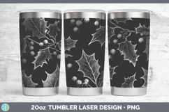 GorgeousSeamless Christmas Laser 20oz Tumbler design.