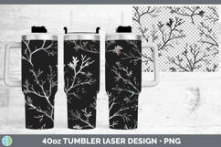 GorgeousSeamless Christmas Laser 40oz Tumbler design.