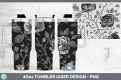 GorgeousSeamless Christmas Laser 40oz Tumbler design.
