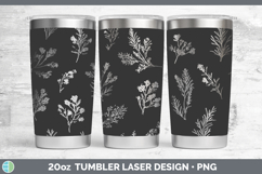 GorgeousSeamless Christmas Laser 20oz Tumbler design.