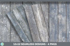 GorgeousSeamless Christmas Winter Textured Background Papers design.